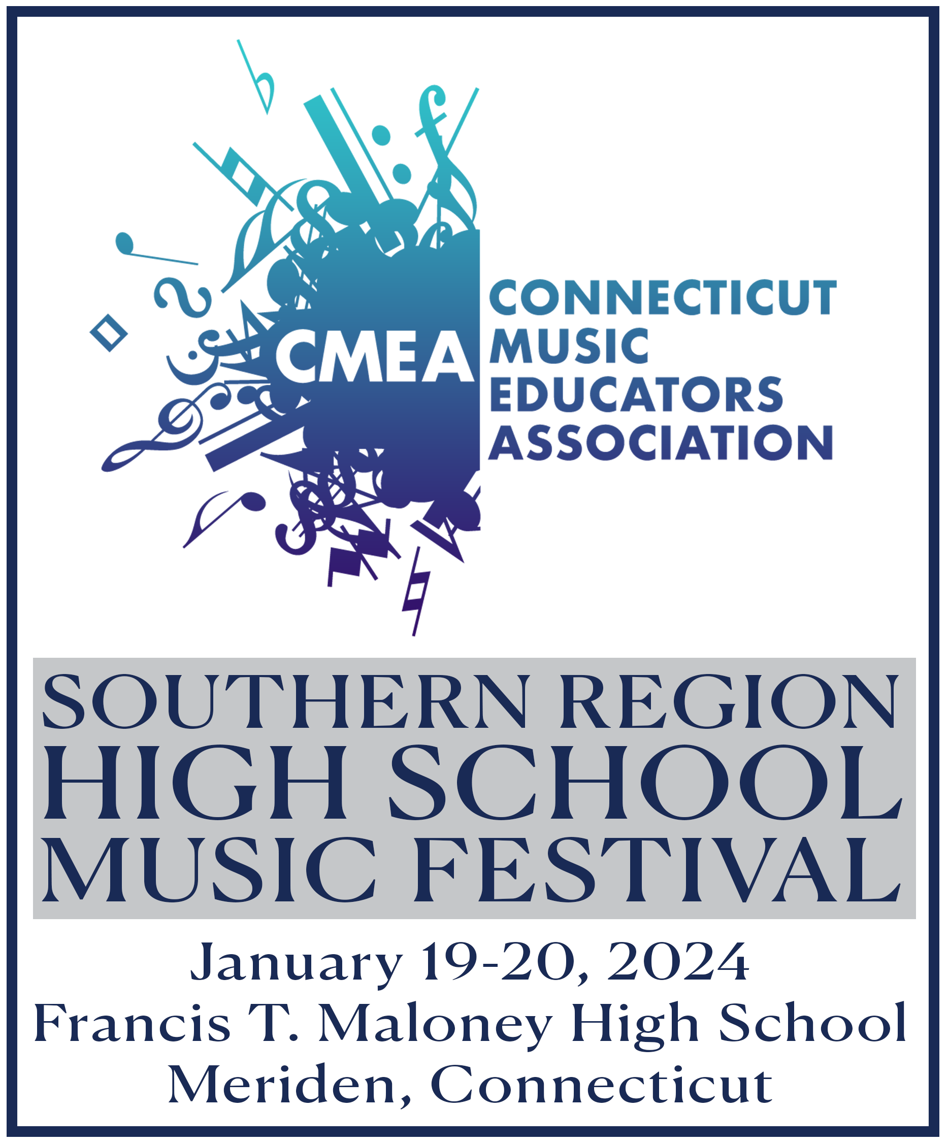 CMEA Southern Region Festival 2024 Maloney Music & Theatre